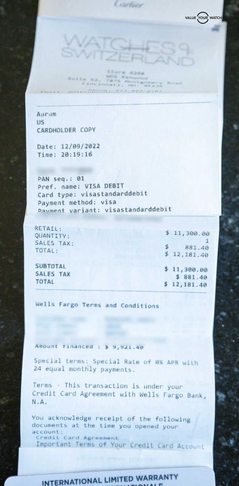 Cartier Ballon Bleu 33 mm Ice Blue Dial DIAMONDS Complete WARRANTY W4BB0028 - Image 17