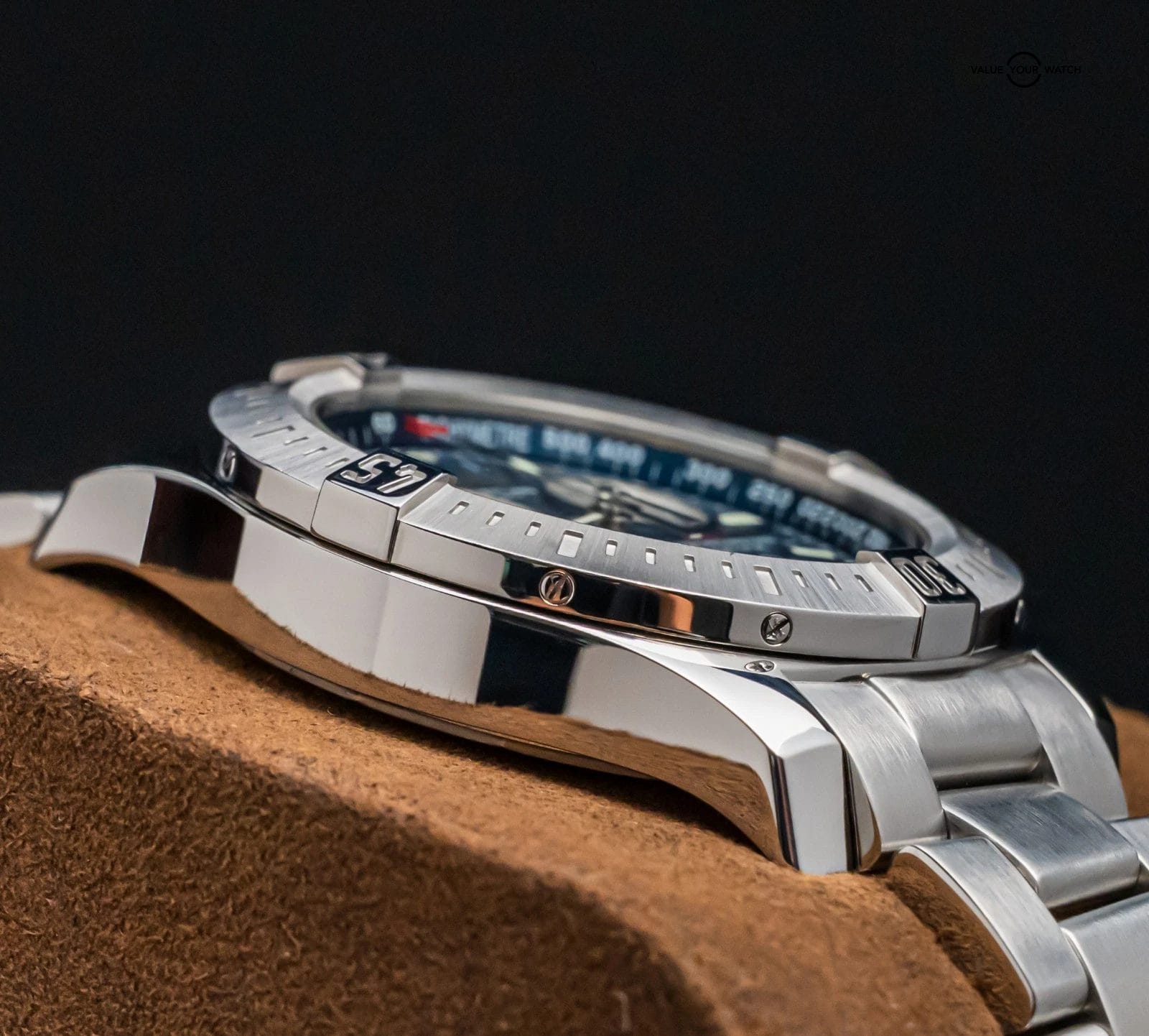 Breitling Colt Chronograph 44mm Mariner Blue Dial Complete Steel Quartz A73388 - Image 11