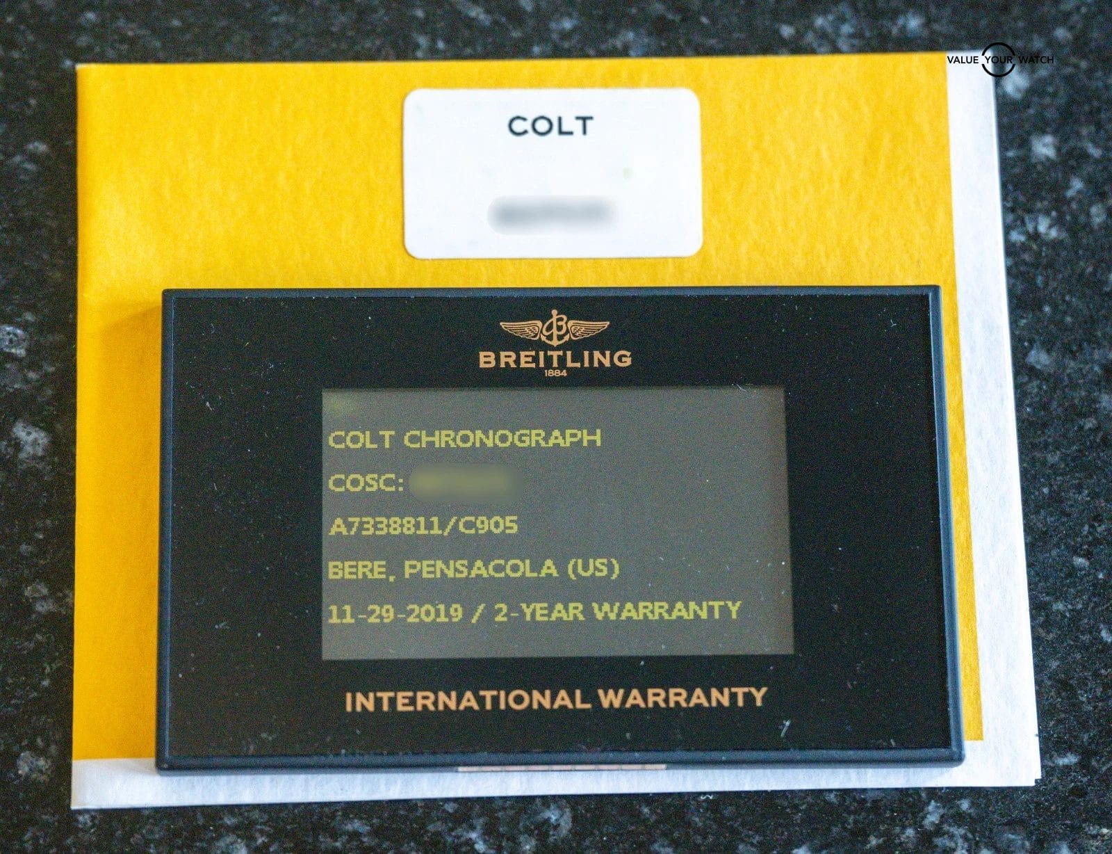 Breitling Colt Chronograph 44mm Mariner Blue Dial Complete Steel Quartz A73388 - Image 17