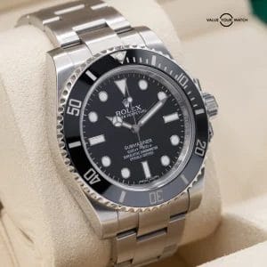 Rolex Submariner No-Date 40mm, 114060 Steel and Ceramic Full Set 2016! 114060