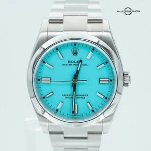 2026 Rolex Oyster Perpetual 36mm Tiffany Turquoise Dial BOXES/PAPERS!