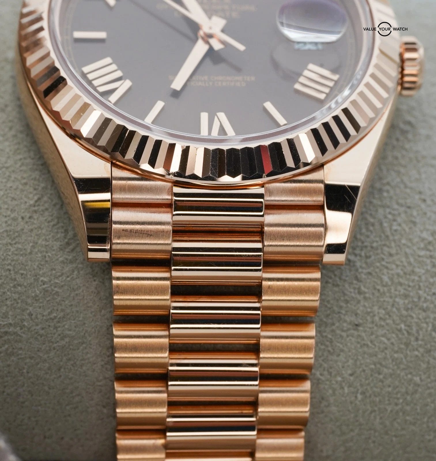 2023 Rolex Day-Date 40 President Chocolate Roman DIal 228235 BOXES/PAPERS! - Image 17