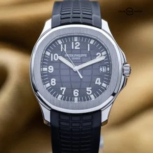 Patek Philippe Aquanaut Black Dial & Rubber Strap 5167A – Full Set