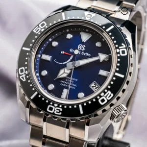 Grand Seiko SLGA001 Spring Drive Dark Blue Dial 5 Days Limited of 700 Complete
