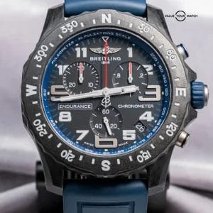 Breitling Endurance Pro 44mm Blue Dial Complete Rubber Professional X82310
