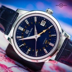 Grand Seiko “Moondrop GMT” | Ref. SBGM257 | Automatic GMT | Blue Dial | 40mm | Stainless Steel | 2026 | Full Set |