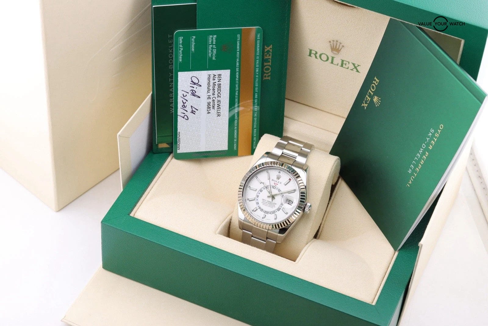 Rolex Sky-Dweller 326934 2019 Complete Set EXCELLENT CONDITION - Image 3