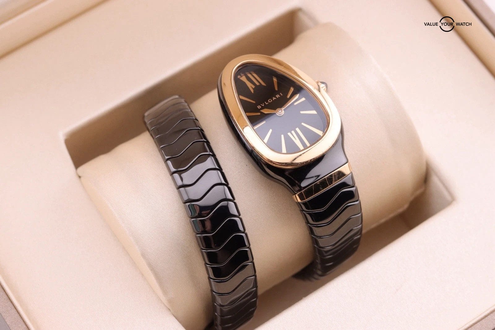 Bulgari Serpenti 18kt Gold x Ceramic | ref. 102735 | 2022 Complete Set - Image 6