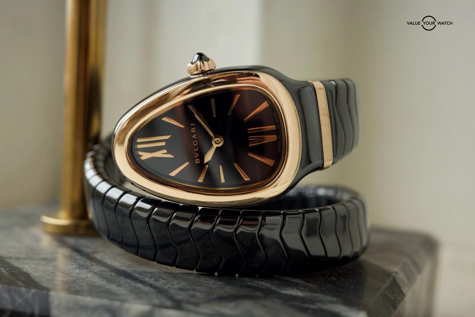 Bulgari Serpenti 18kt Gold x Ceramic | ref. 102735 | 2022 Complete Set - Image 14