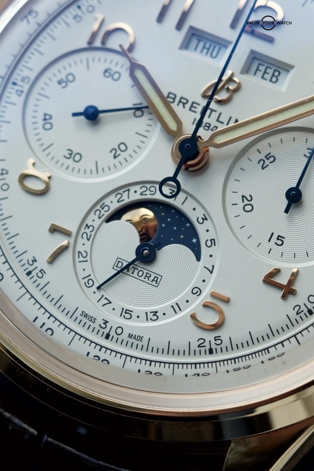 Breitling Premier B25 Datora 42 Calendar Moon-phase | ref. RB2510371G1P1 - Image 3