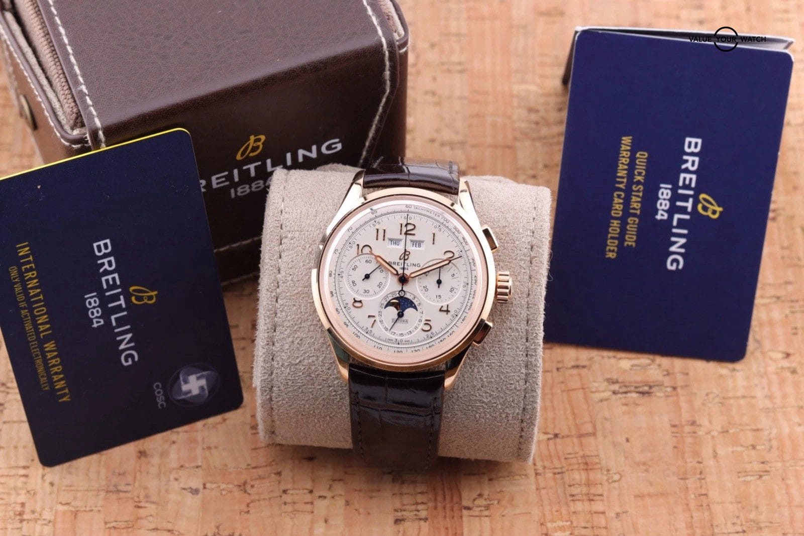 Breitling Premier B25 Datora 42 Calendar Moon-phase | ref. RB2510371G1P1 - Image 5