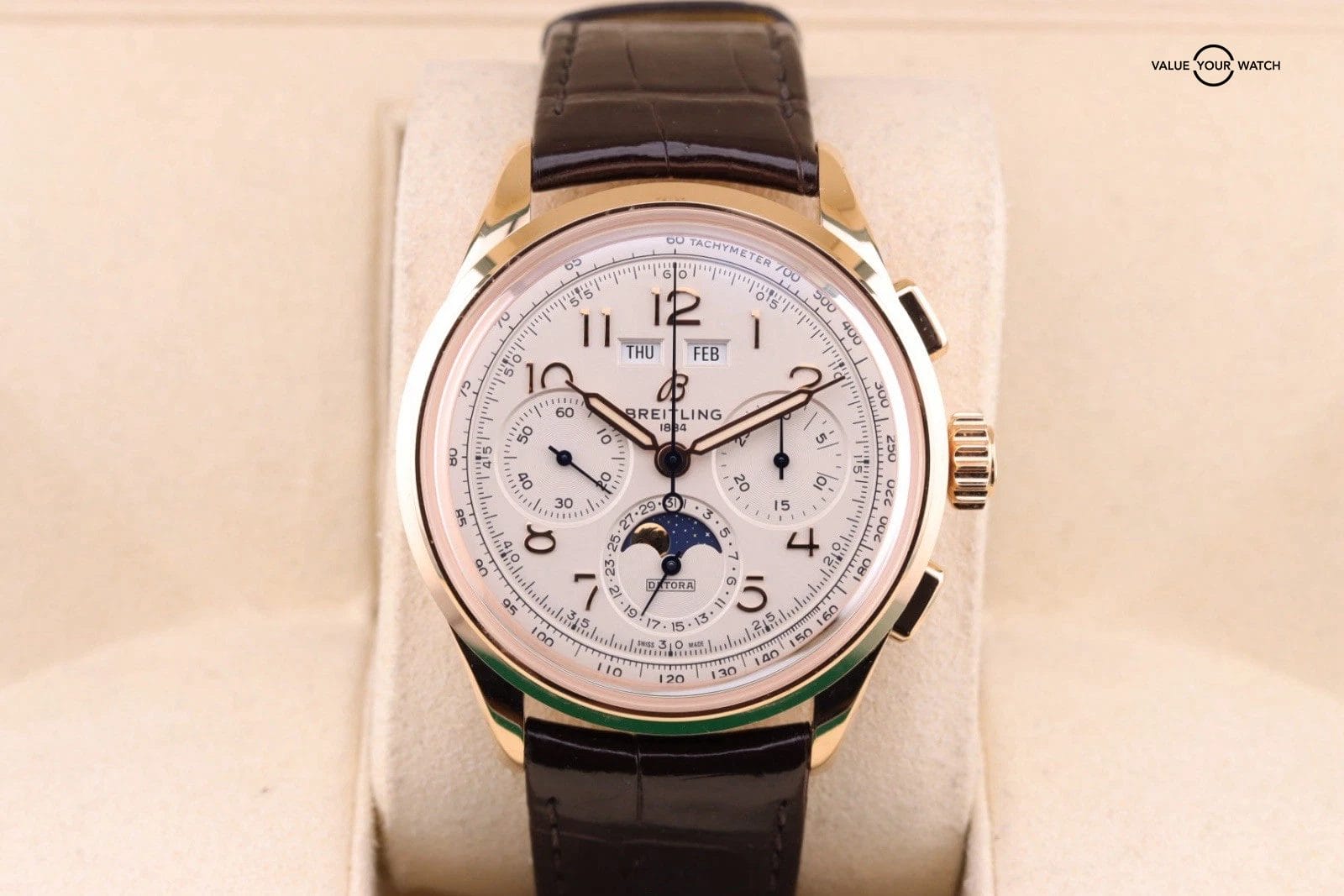 Breitling Premier B25 Datora 42 Calendar Moon-phase | ref. RB2510371G1P1 - Image 6