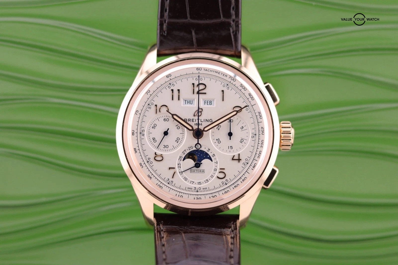 Breitling Premier B25 Datora 42 Calendar Moon-phase | ref. RB2510371G1P1 - Image 7