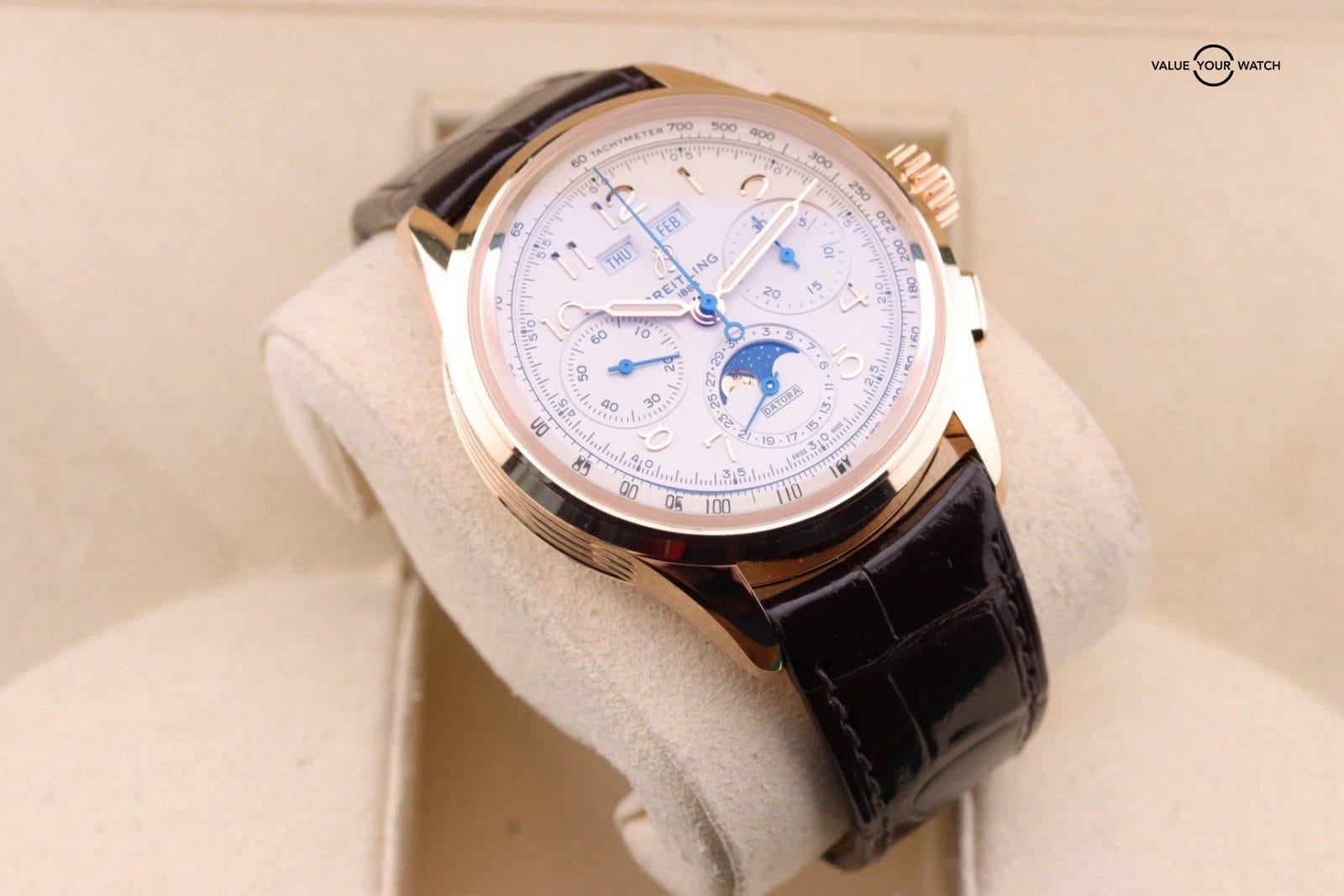 Breitling Premier B25 Datora 42 Calendar Moon-phase | ref. RB2510371G1P1 - Image 9