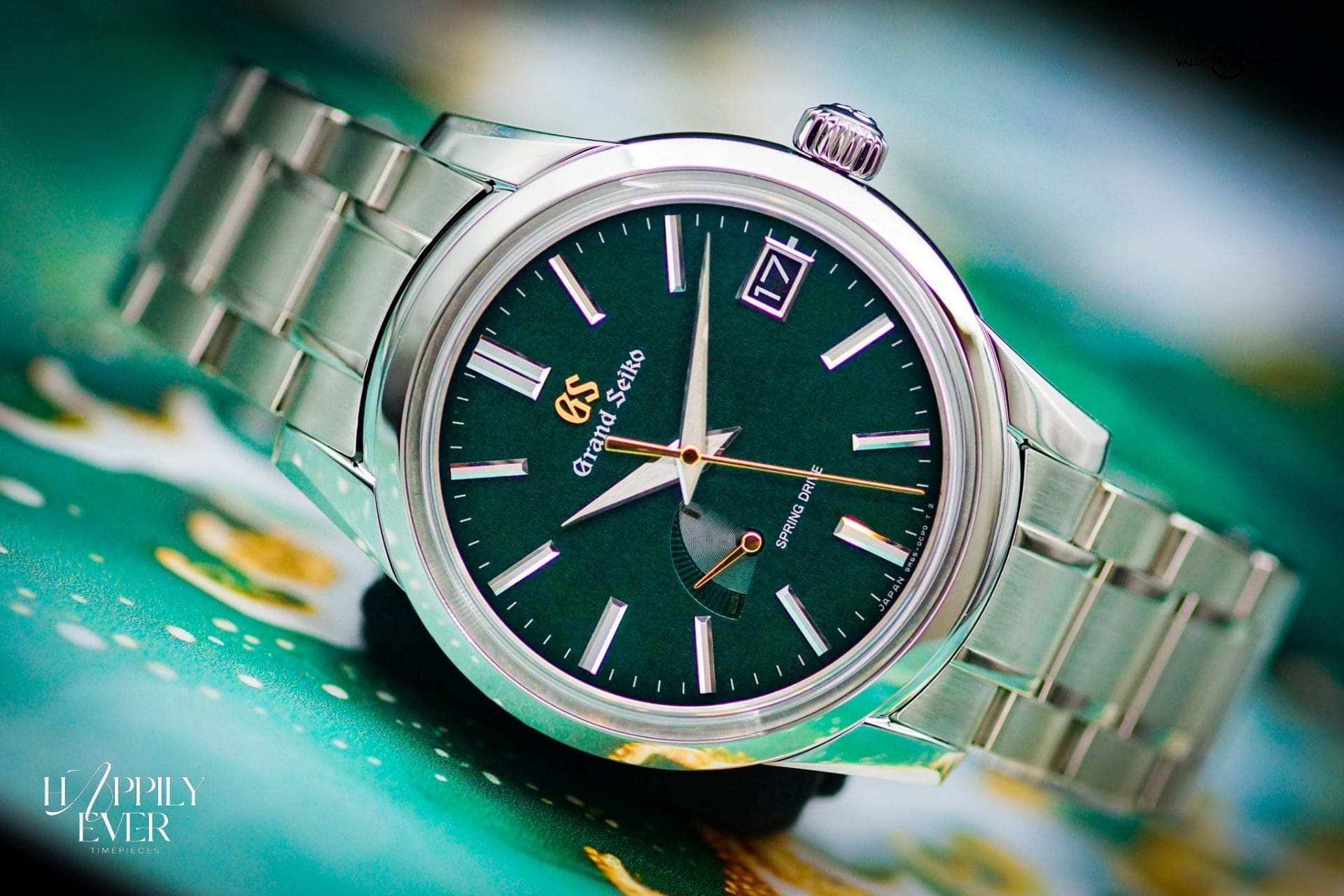 Grand Seiko “Mt. Fuji Summer Green” | Ref. SBGA453 | Spring Drive Seasons Collection | Green Dial | 40mm | Stainless Steel | 2024 | Full Set |