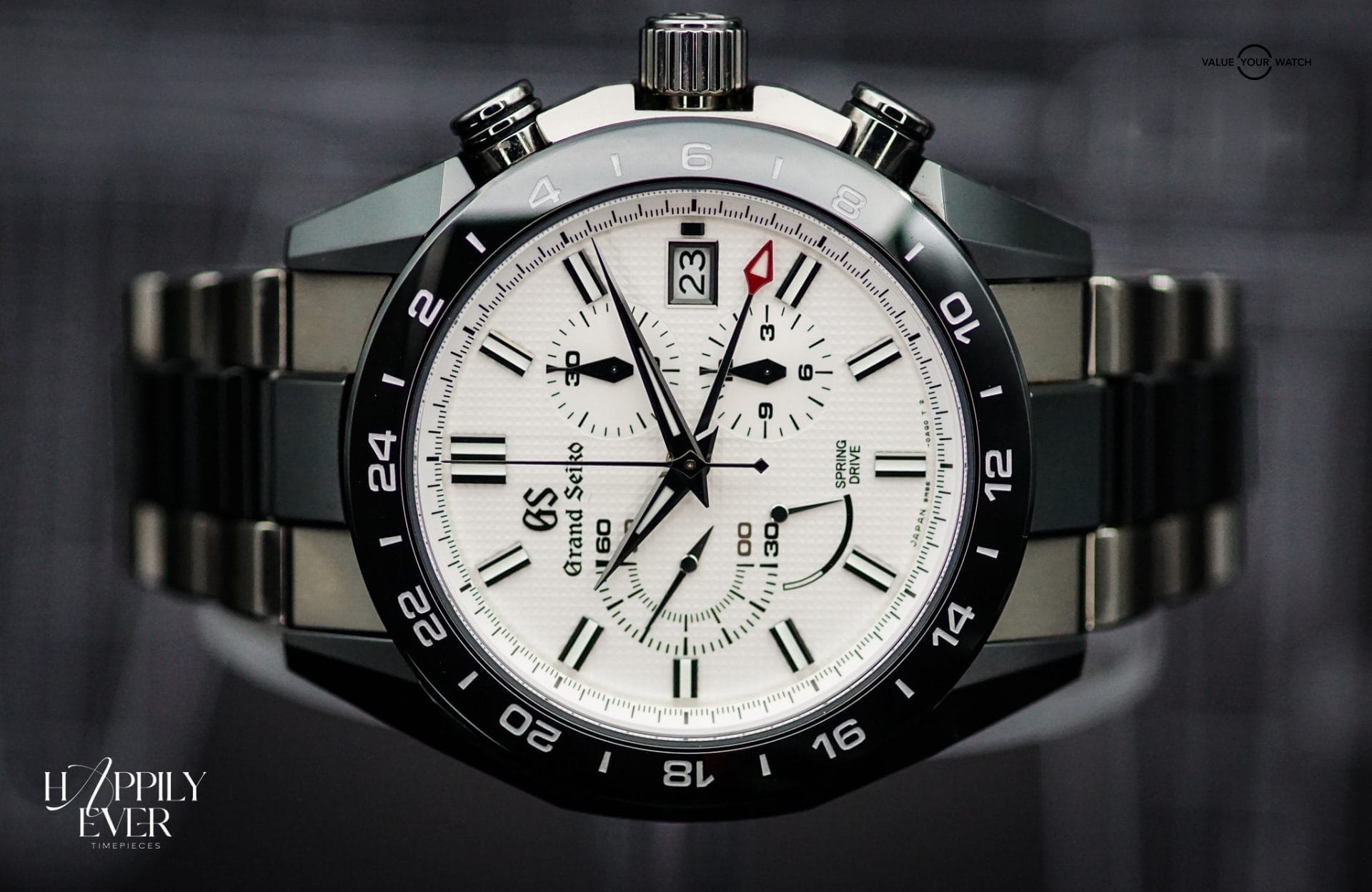 Grand Seiko “Spring Drive Chronograph Sport” | Ref. SBGC221 | Spring Drive Chronograph | White Dial | 46mm | Titanium | 2020 | Full Set | - Image 9