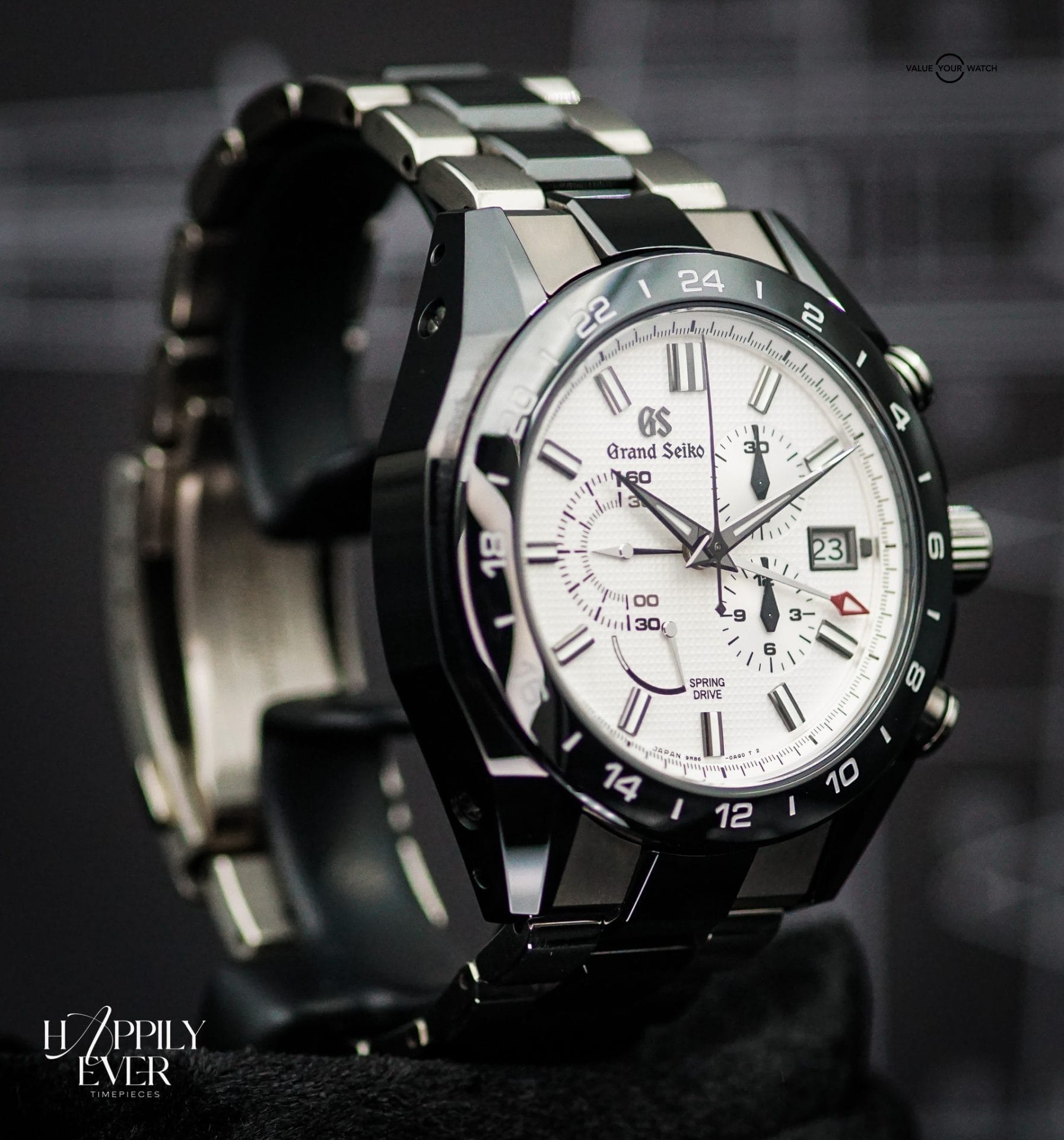 Grand Seiko “Spring Drive Chronograph Sport” | Ref. SBGC221 | Spring Drive Chronograph | White Dial | 46mm | Titanium | 2020 | Full Set | - Image 10