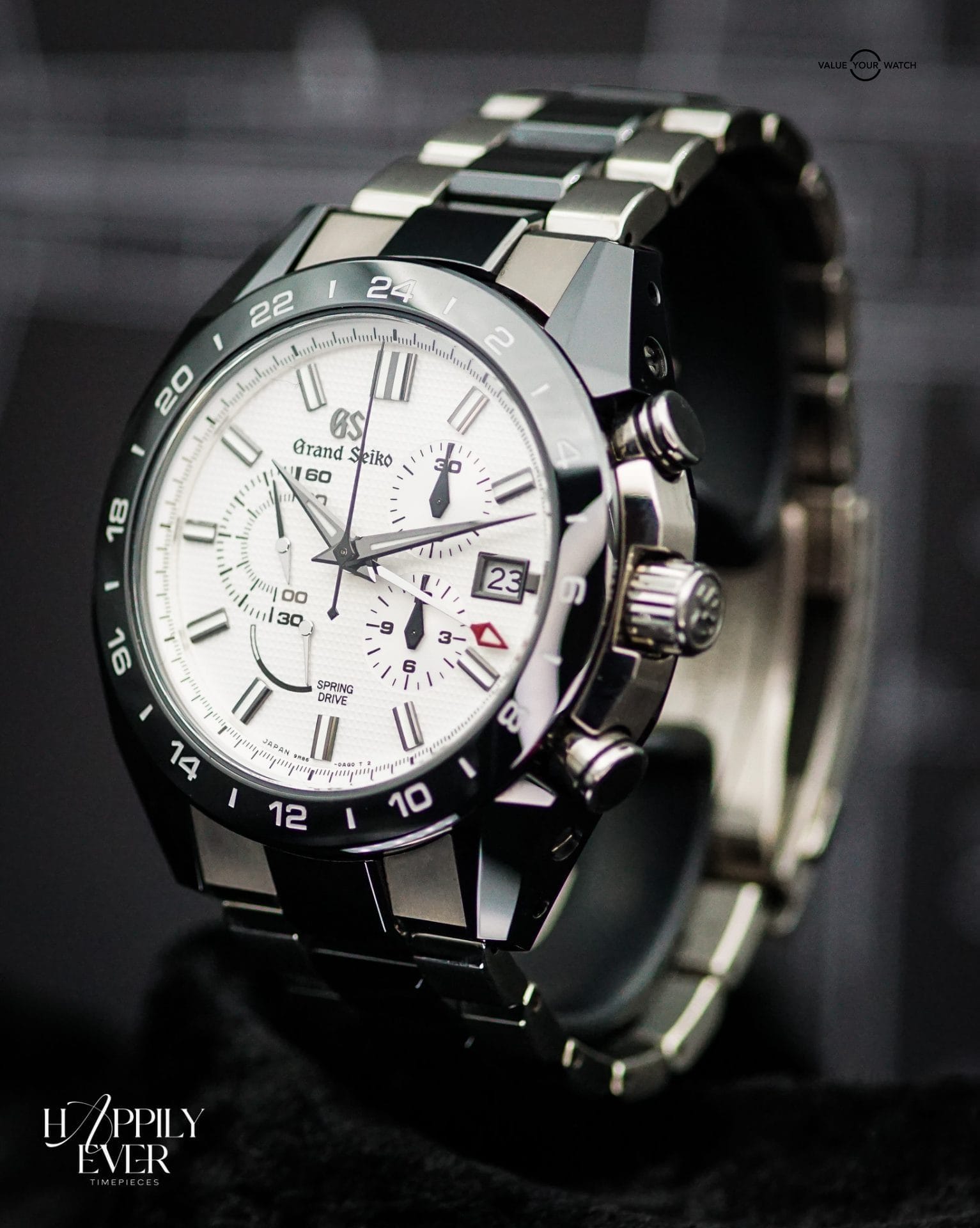 Grand Seiko “Spring Drive Chronograph Sport” | Ref. SBGC221 | Spring Drive Chronograph | White Dial | 46mm | Titanium | 2020 | Full Set | - Image 11