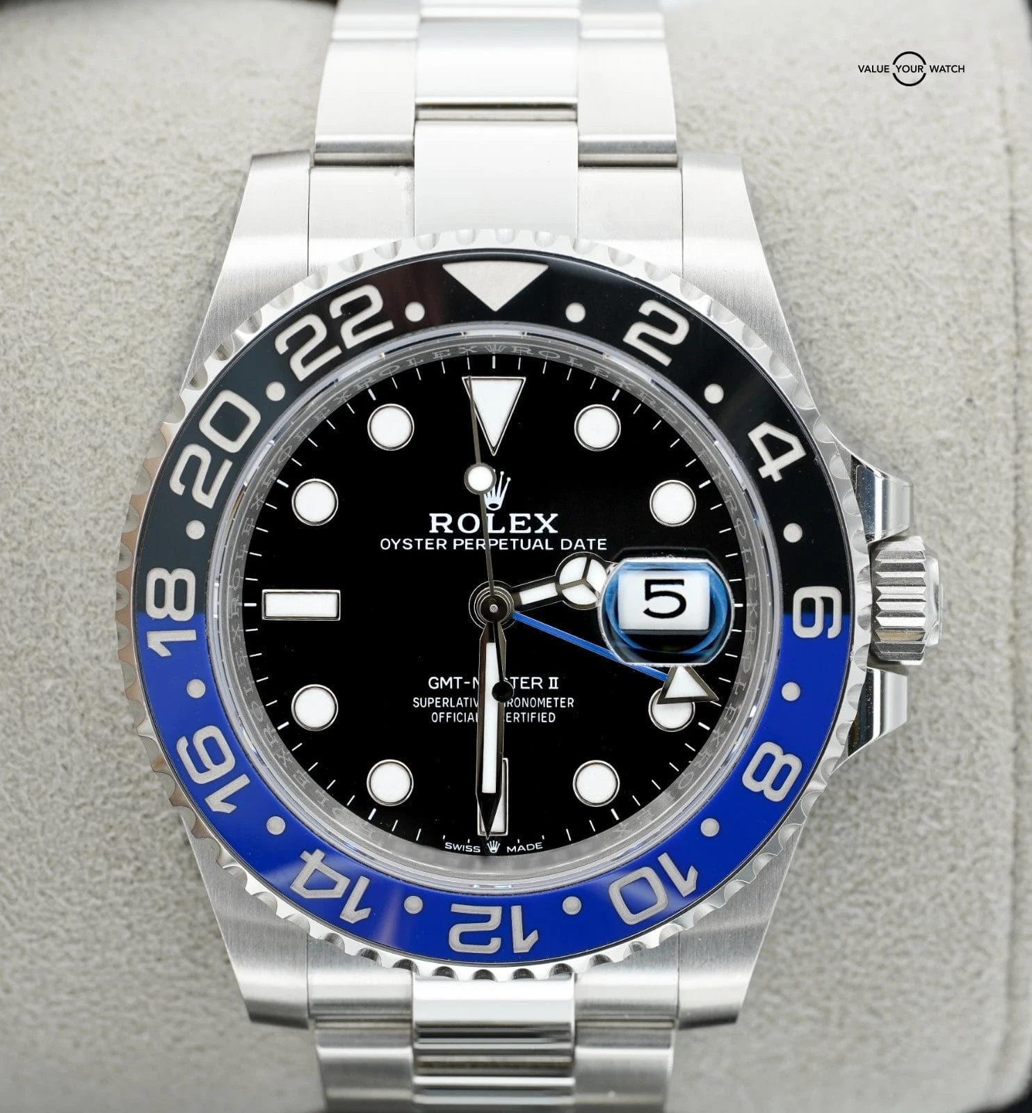2023 Rolex GMT Master II 126710BLNR “BATMAN” 40mm Stainless Steel BOX/PAPERS!