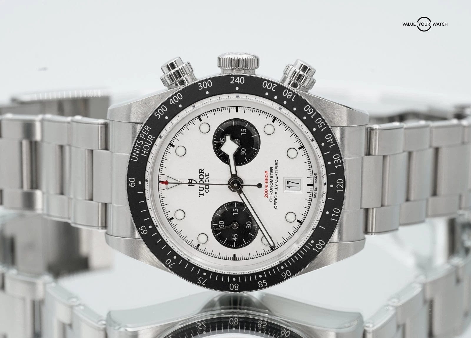 2025 Tudor Black Bay Chrono “Panda” White Dial 41mm 79360N BOXES/PAPERS! - Image 6
