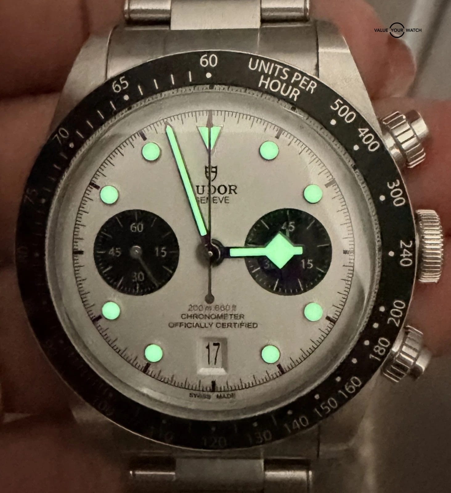 2025 Tudor Black Bay Chrono “Panda” White Dial 41mm 79360N BOXES/PAPERS! - Image 19