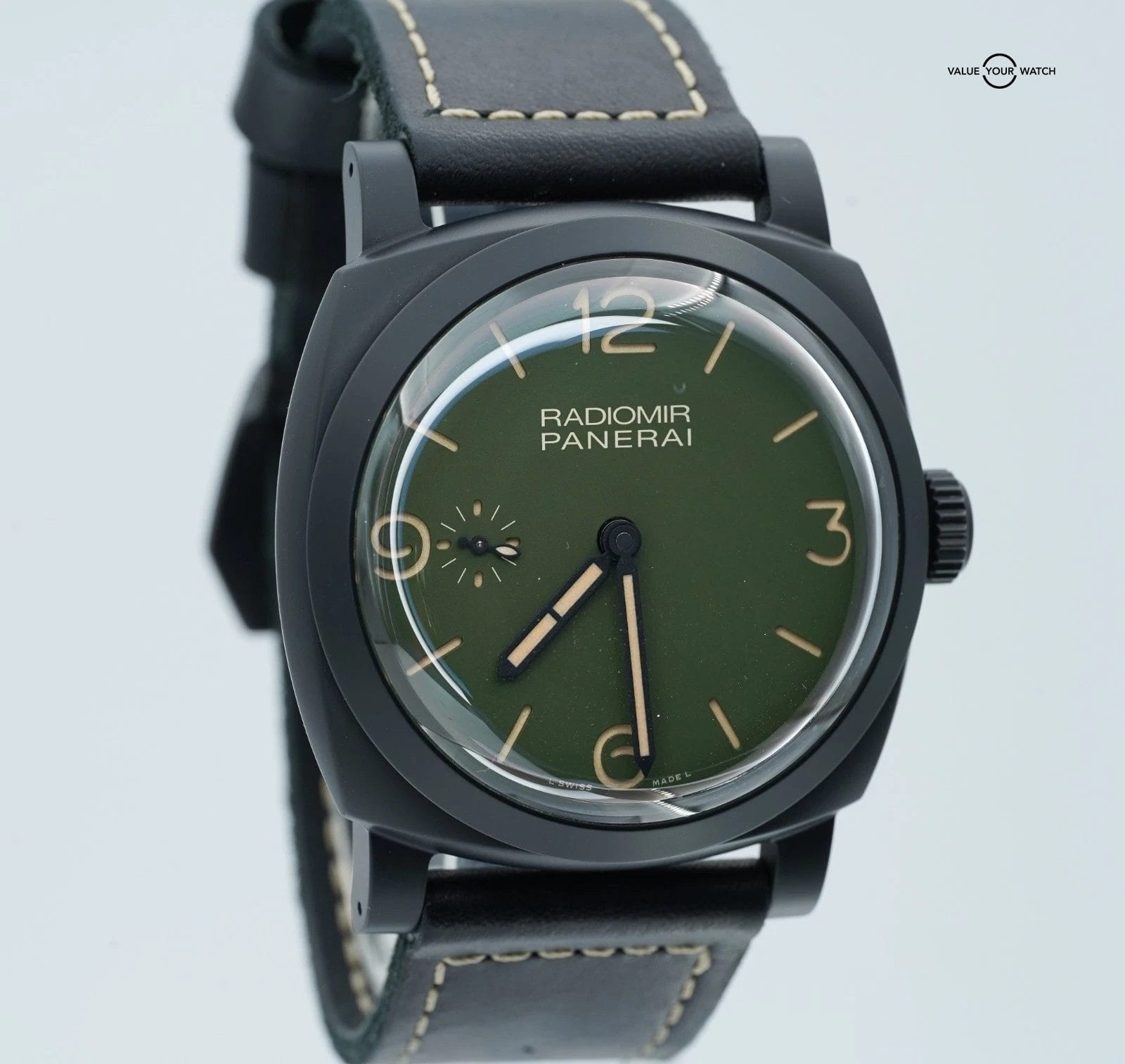 Panerai Radiomir 1940 3 Days Ceramic Military Green 48mm BOXES/PAPERS!