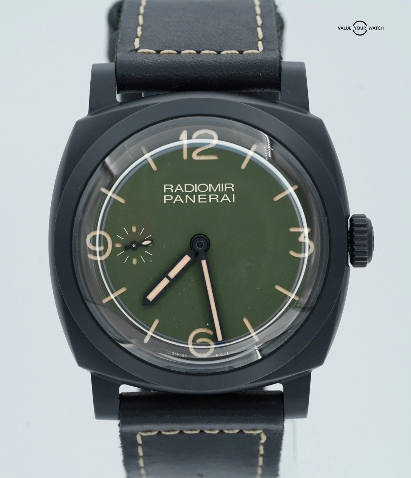 Panerai Radiomir 1940 3 Days Ceramic Military Green 48mm BOXES/PAPERS! - Image 5
