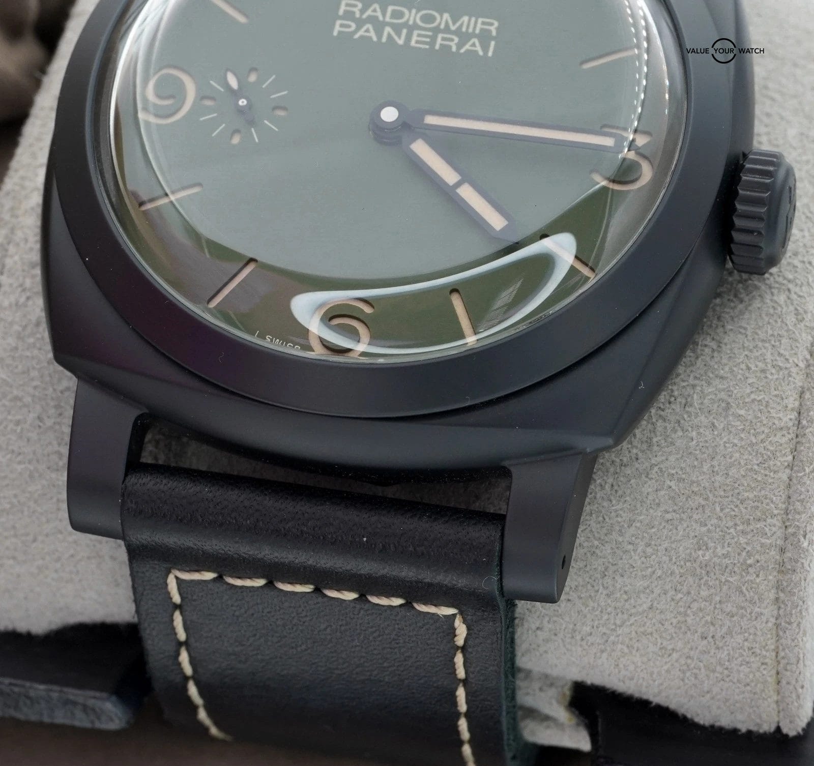 Panerai Radiomir 1940 3 Days Ceramic Military Green 48mm BOXES/PAPERS! - Image 16
