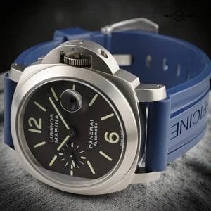 Panerai Luminor Marina PAM00240 Titanium 44mm Brown Dial, Full Set, Extra Straps