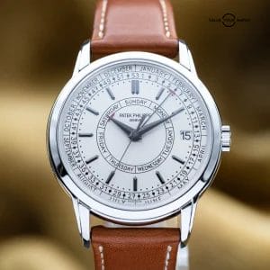 Patek Philippe Calatrava Weekly Calendar Silver Dial 40mm – Full Set 5212A-001