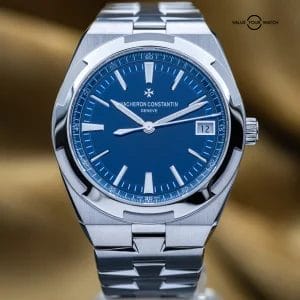 Vacheron Constantin Overseas 4500V 41mm Blue Dial VC – Complete Set All Straps