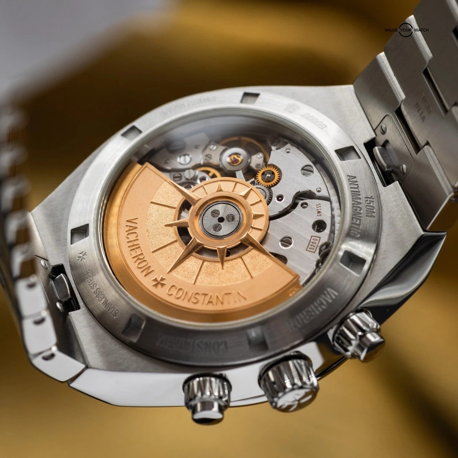 Vacheron Constantin Overseas Chronograph 5500V Blue Dial 42mm Full Set w/Straps - Image 6