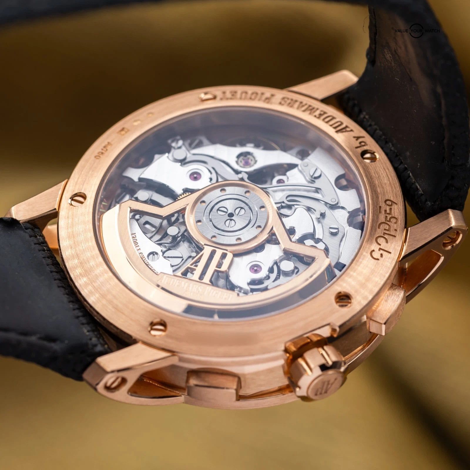 Audemars Piguet Code 11.59 Chrono 41mm Rose Gold Smoked Blue - 26393OR Full Set - Image 6