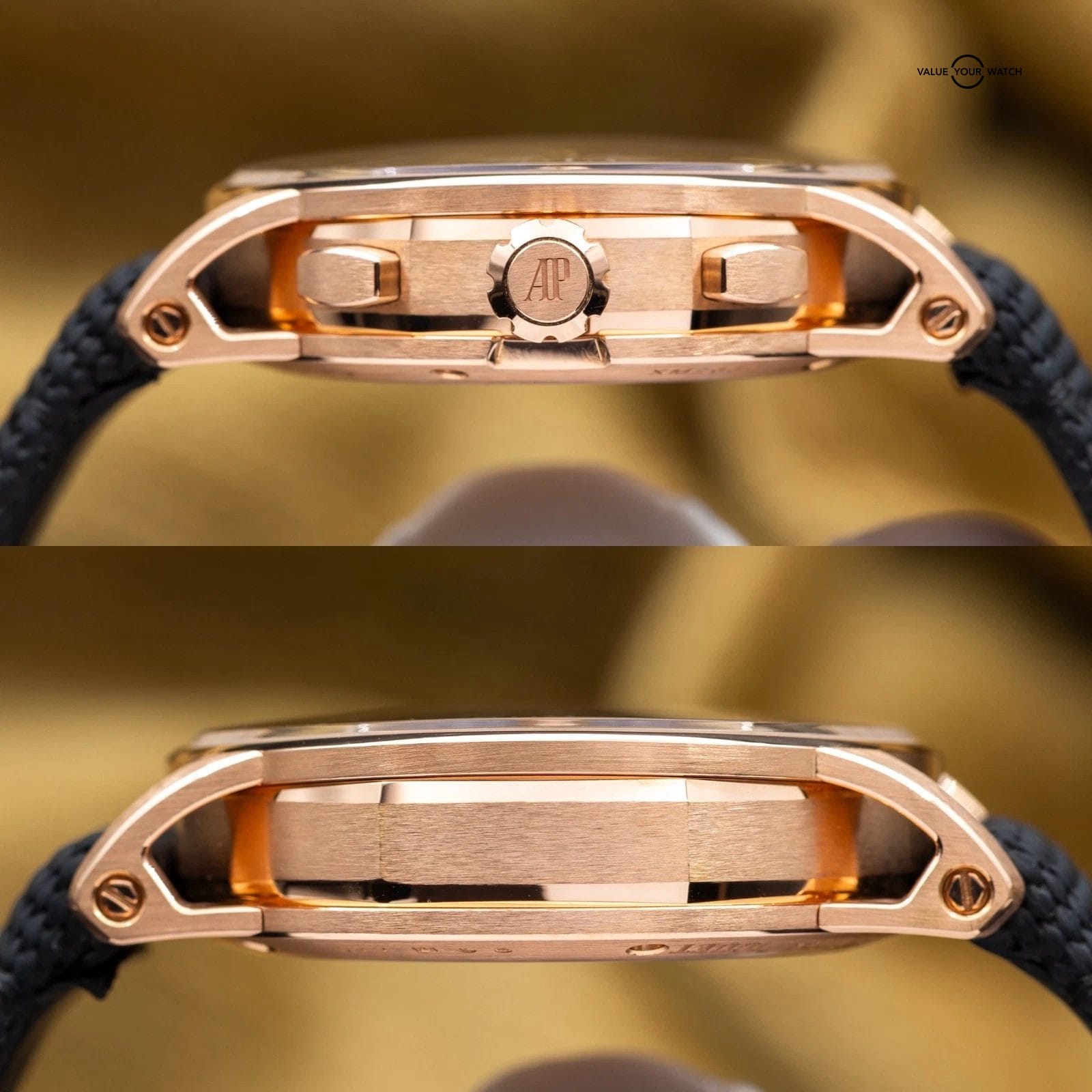 Audemars Piguet Code 11.59 Chrono 41mm Rose Gold Smoked Blue - 26393OR Full Set - Image 10