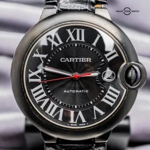 Ballon Bleu de Cartier Carbon Watch 42 mm Black Dial Automatic ADLC WSBB0015
