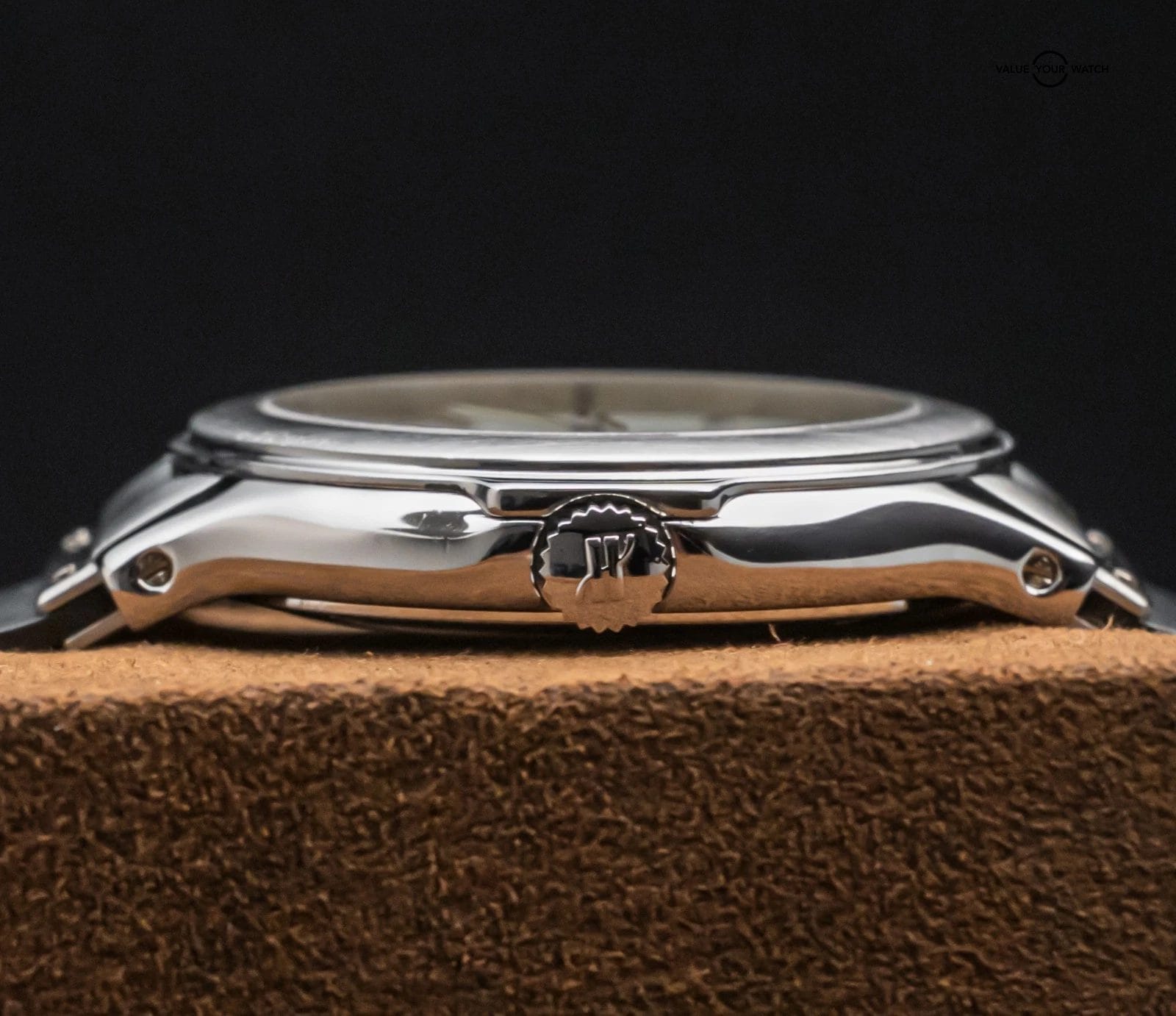 Hublot Elegant MDM Geneve 37mm White Dial Black Rubber Steel Automatic 1710.1 - Image 9