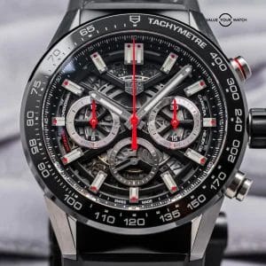 Tag Heuer Carrera Calibre Heuer 02 Steel & Ceramic 45mm Box CBG2A10.FT6168