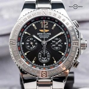 Breitling Hercules 45mm Black Dial Chronograph SERVICED Professional A39362