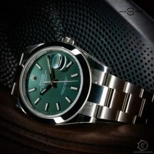 Rolex Datejust 41 Green Dial – Full Set – 126300