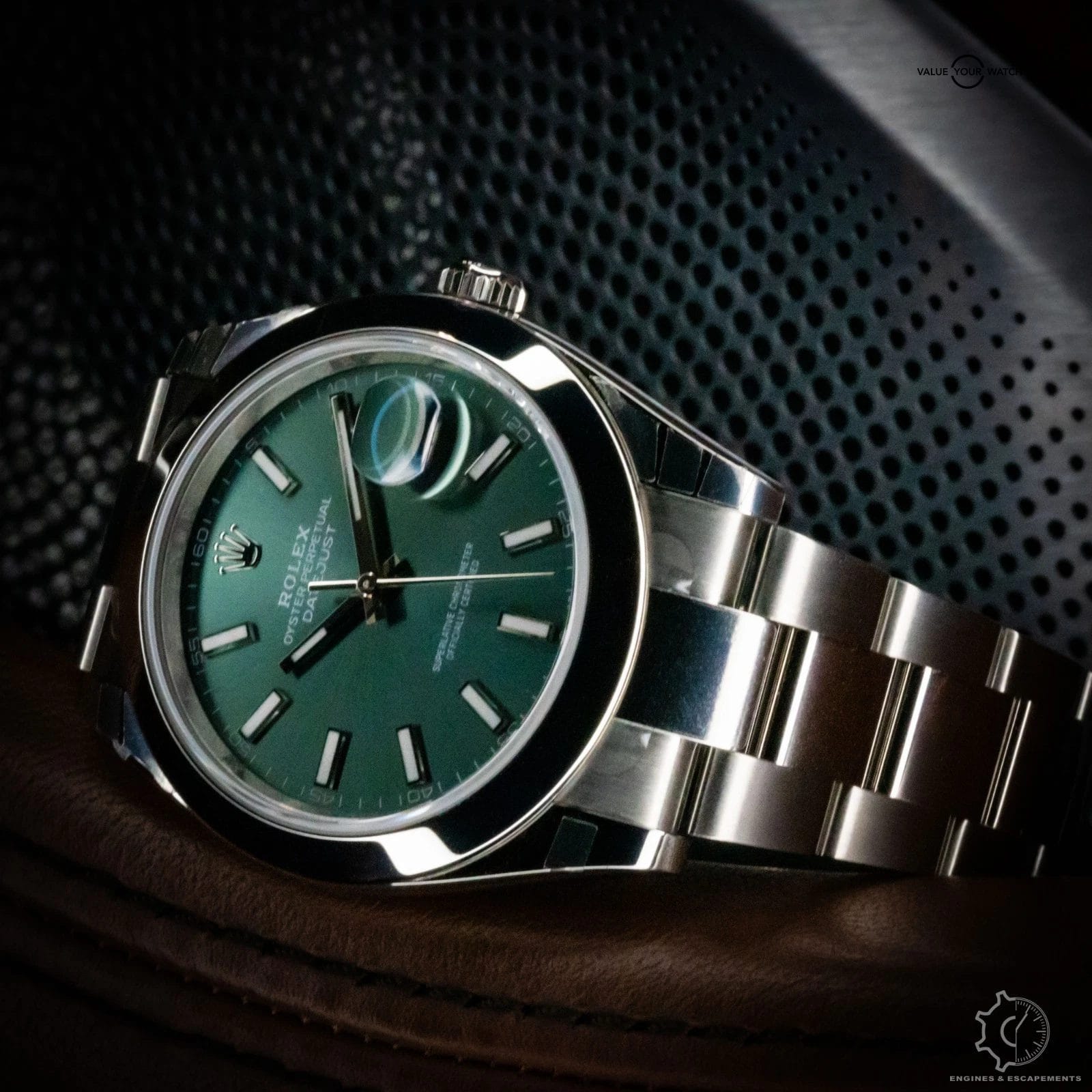 Rolex Datejust 41 Green Dial - Full Set - 126300