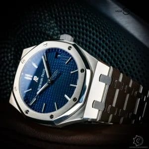 Audemars Piguet Royal Oak Blue Dial – Full Set – 15503BC.OO.1220BC.01