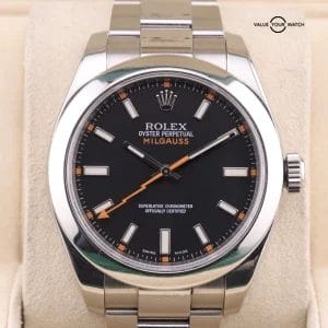 Rolex Milgauss | ref. 116400 | 2013 Warranty Card + Hangtag | Really Clean!!