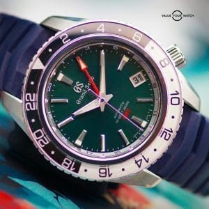 Grand Seiko “Green Hi-Beat GMT” | Ref. SBGJ239 | Hi-Beat GMT | Green Dial | 44mm | Stainless Steel | 2020 | Full Set |