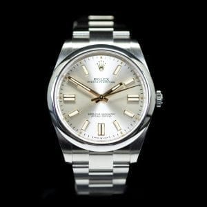 Rolex Oyster Perpetual 41 Silver Dial | Ref. 124300 | 41mm | Oyster Bracelet | Complete Set (2022)