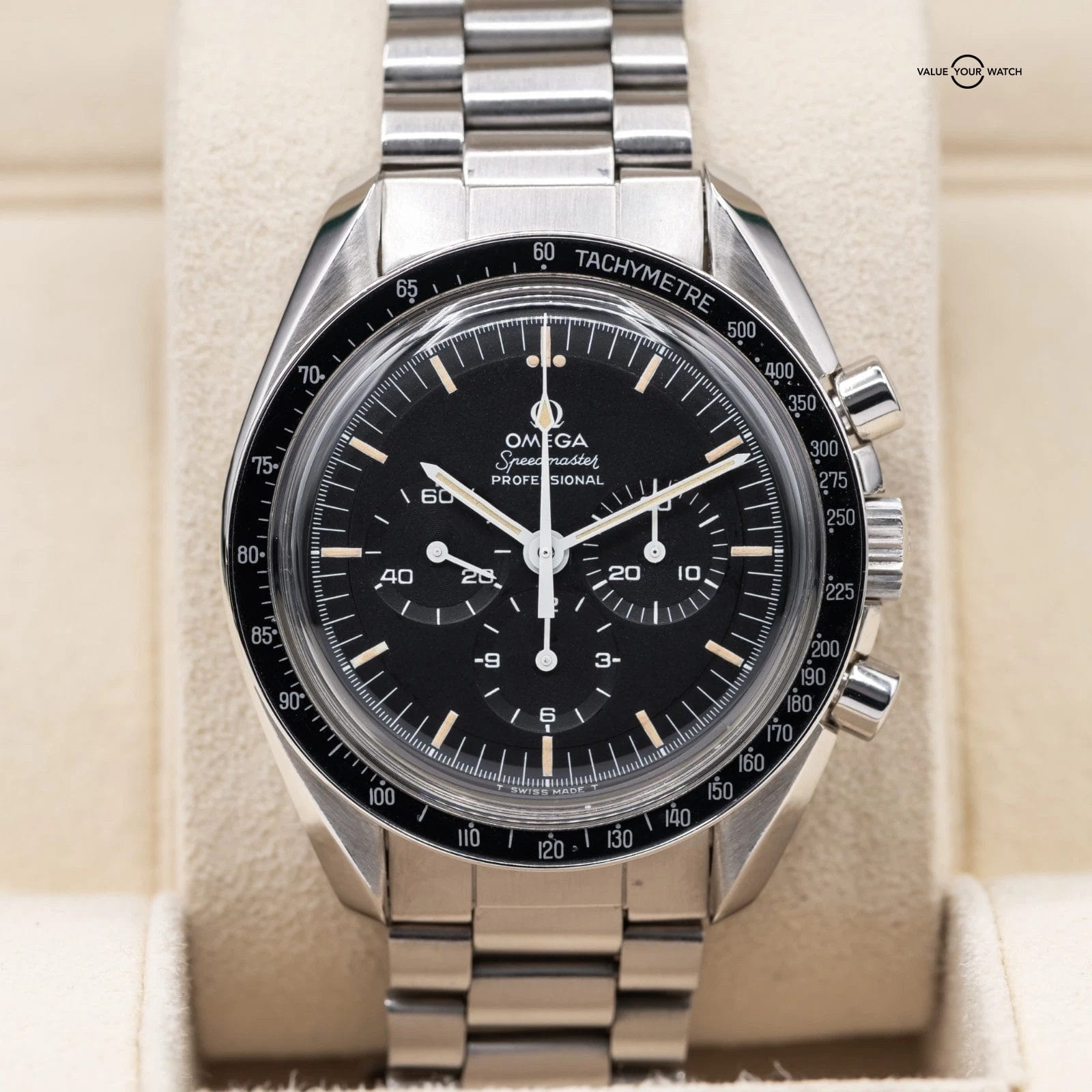 Omega Speedmaster Professional No-NASA 1971, step dial vintage 145.022-71