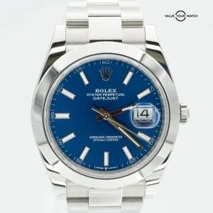 2025 Rolex Datejust 41 126300 Blue Dial Stainless Steel Oyster BOXES/PAPERS!