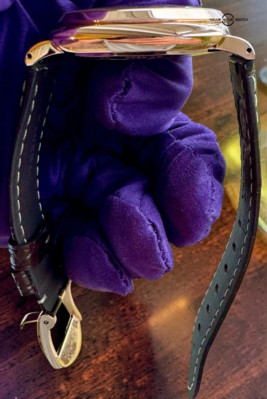 Panerai Radiomir 1940 Rose Gold Brown Dial 42mm PAM 513 New OEM Strap w/ Papers - Image 7