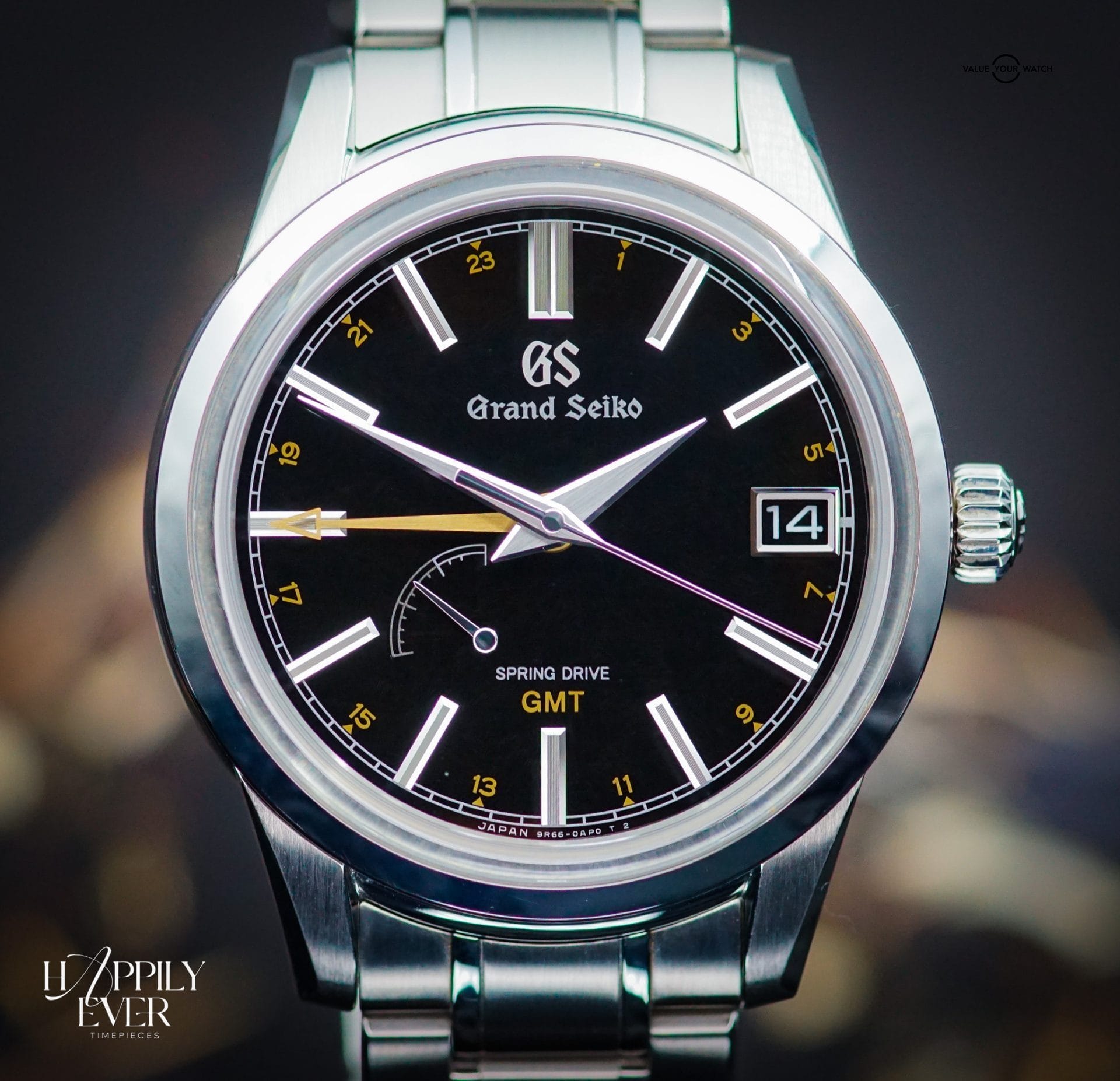 Grand Seiko “Kanro” | Ref. SBGE271 | Spring Drive GMT Seasons Collection | Black Dial | 40mm | Stainless Steel | 2022 | Full Set | - Image 3