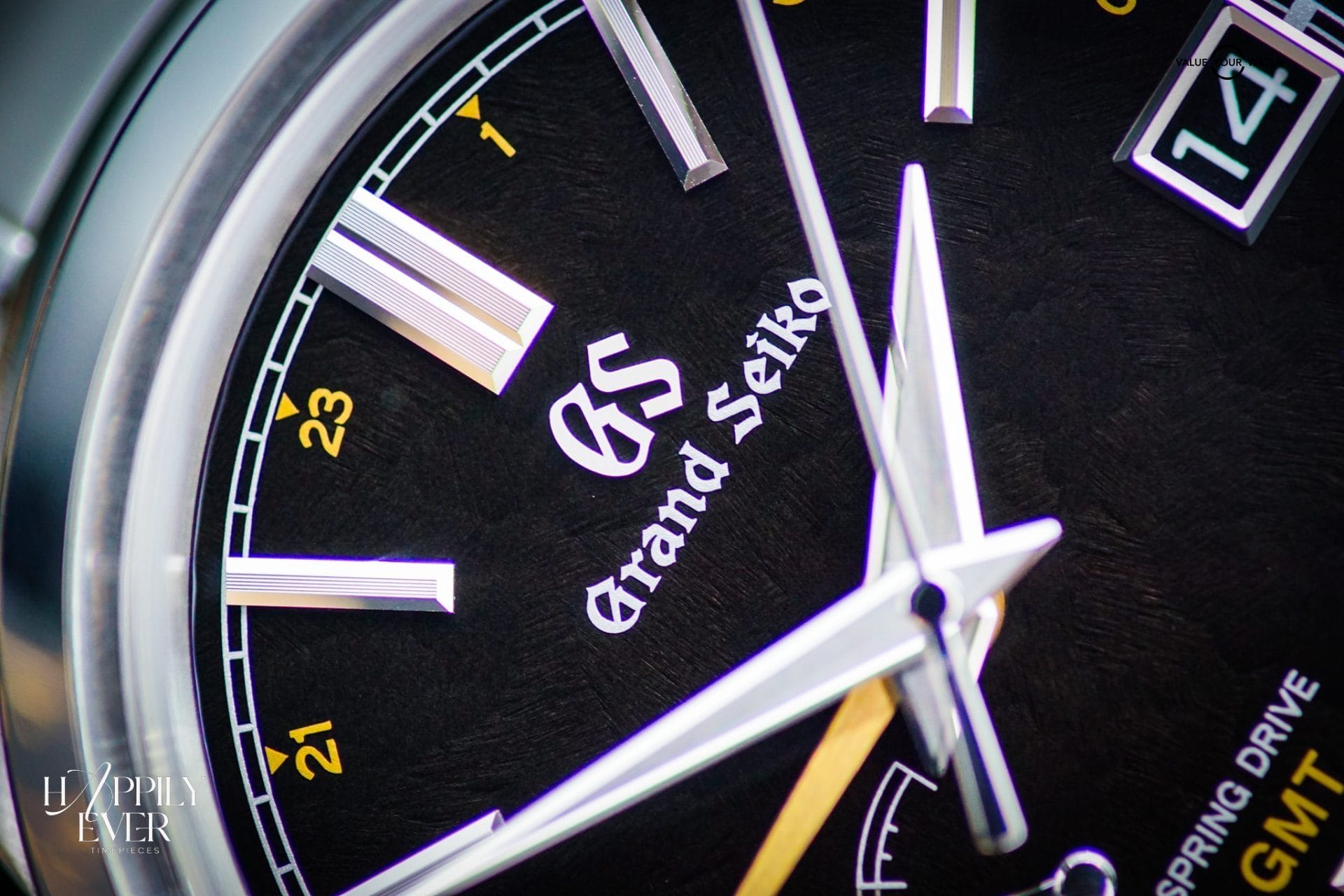 Grand Seiko “Kanro” | Ref. SBGE271 | Spring Drive GMT Seasons Collection | Black Dial | 40mm | Stainless Steel | 2022 | Full Set | - Image 6