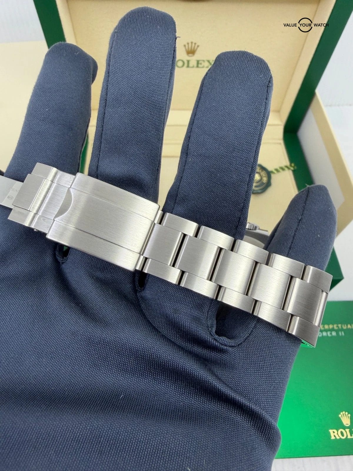 Rolex Explorer II 42mm Stainless Steel White Dial & Steel Bezel 226570 Box - Image 4